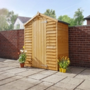 Mercia 3 x 5ft Overlap Windowless Apex Timber Shed £290.00