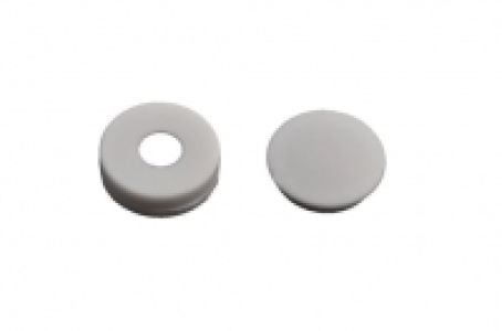 Wickes  Wickes Screw Cover Gauge Caps - White 13mm Pack of 10