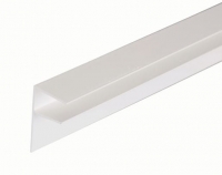 Wickes  25mm PVC Side Flashing - White 3m