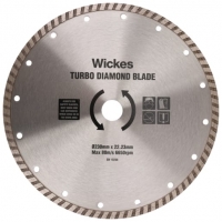 Wickes  Wickes Hard Cut Turbo Diamond Blade - 230mm