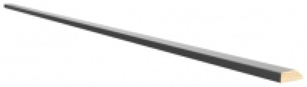Orlando/Madison Dark Grey Gloss Contemporary Cornice - 2.6m