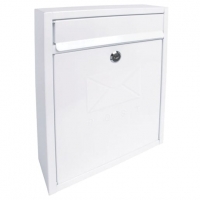 Wickes  Sterling Compact Post Box - White