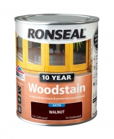 Wickes  Ronseal 10 Year Woodstain - Walnut 750ml