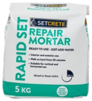 Wickes  Setcrete Rapid Set Repair Mortar - 5kg