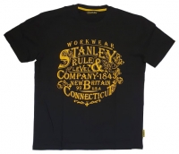 Wickes  Stanley Retro Print T-shirt Black - Size L