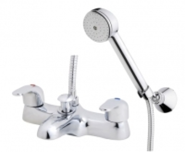 Wickes  Wickes Rhine Chrome Bath Shower Mixer Tap