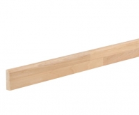 Wickes  Wickes Solid Wood Worktop Upstand - Solid Beech 70 x 18mm x 