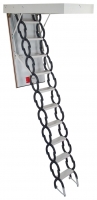 Wickes  TB Davies MiniFold Metal Loft Ladder - Max Height 3m