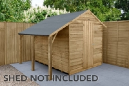 Forest Garden Lean To Shed Kit for 8 x 6 ft Overlap Pressure