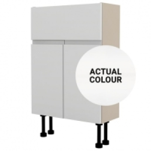 Duarti By Calypso Beaufort 500mm Slimline 2 Door Vanity Unit