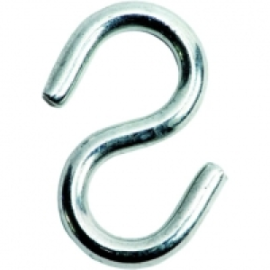 Wickes  Wickes Zinc Plated S Hooks 25mm 4 Pack