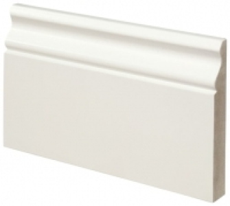Wickes Ogee Fully Finished MDF Skirting - 18mm x 119mm x 3.6
