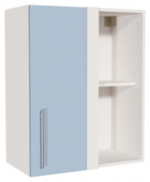 Orlando Bright Skies Matt Slab Corner Wall Unit - 600mm
