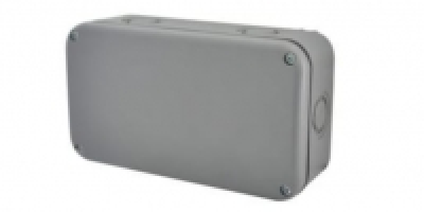 Masterplug Exterior Medium Junction Box - Grey