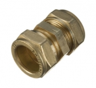 Primaflow Brass Compression Straight Coupling - 28mm