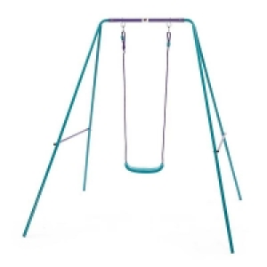 Plum Single Swing Set - Purple/Teal &pound;45.00