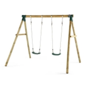 Plum Marmoset Wooden Swing Set &pound;195.00
