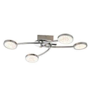 Homebase Included Shearer 4 Disc Ceiling Light