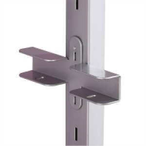 Homebase Steel Aura Wardrobe Storage Shelf Bracket