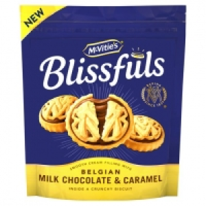 Tesco  Mcvities Blissfuls Chocolate & Caramel 228G