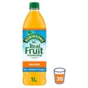Robinsons Orange Squash No Added Sugar £1.75