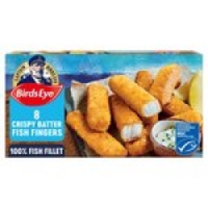 Birds Eye 8 Battered Fish Fingers £1.25