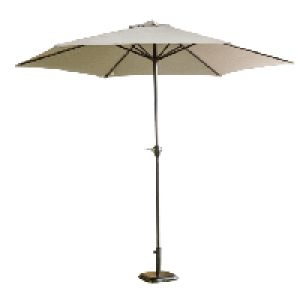 2.7m Large Garden Parasol with Metal Frame (base not include £34.99