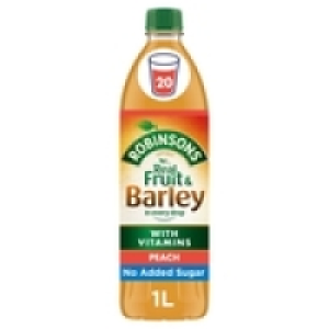 Robinsons Fruit & Barley Peach Squash No Added Sugar £1.75