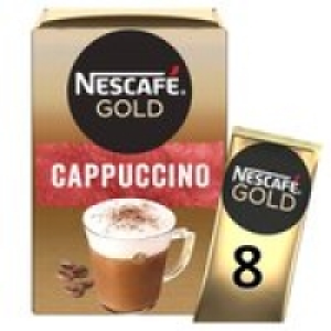 Nescafe Gold Cappuccino Instant Coffee 8 x Sachets £1.75