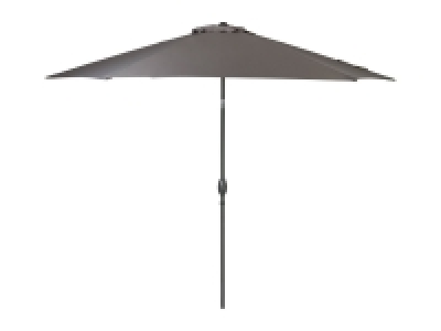 Lidl  Livarno Home 3m Parasol - Dark Grey