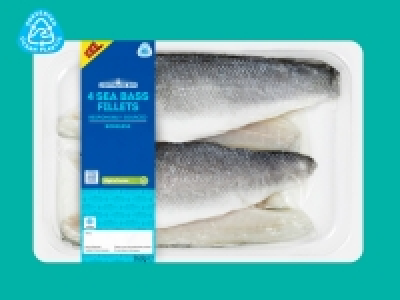 Lighthouse Bay 4 Sea Bass Fillets £5.99
