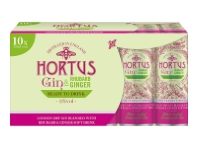Hortus Rhubarb < Ginger Gin < Tonic