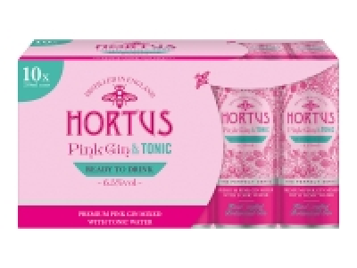 Hortus Premium Pink Gin < Tonic
