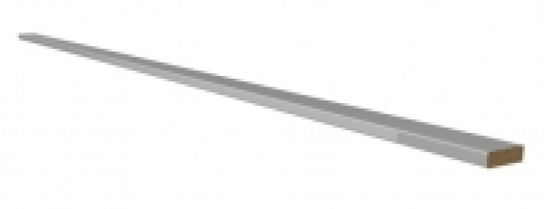 Wickes Orlando/Madison Grey Gloss Contemporary Cornice - 2.6
