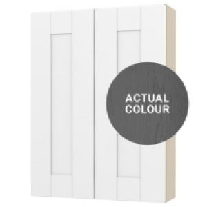Duarti By Calypso Highwood 500mm Slimline 2 Door Wall Hung U