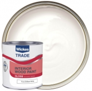 Wickes Trade Liquid Gloss Pure Brilliant White 1L