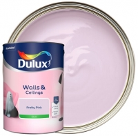 Wickes  Dulux Silk Emulsion Paint - Pretty Pink - 5L