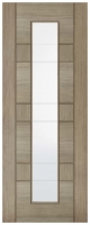 LPD Internal Edmonton 1 Lite Pre-Finished Light Grey Solid C