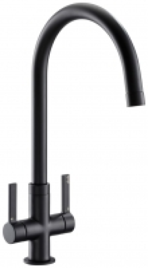 Wickes  Abode Pico Monobloc Kitchen Tap Matt Black