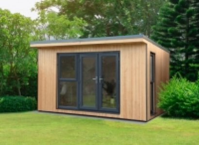 Wickes  Forest Garden Xtend 4 x 3.42m Insulated Garden Office with 1