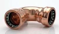 Wickes  Primaflow Copper Pushfit Elbow - 15mm