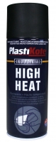 Wickes  Plastikote Industrial High Heat Aerosol Spray - Black 400ml