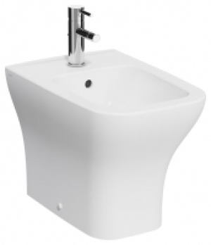 Wickes  Kerala Sqaure Back To Wall Floorstanding Bidet - 400 x 365mm