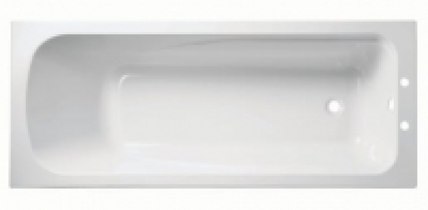 Wickes Standard Acrylic Straight Bath - 1700 x 700mm