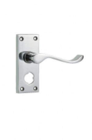 Wickes  Wickes Monaco Victorian Scroll Privacy Door Handle - Chrome 