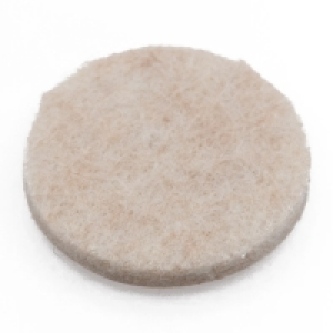 Partridges Murpak Heavy Duty Self Adhesive Felt Pads, 1 Inch Diameter, Ave Qty 4 (