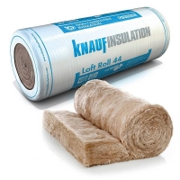 Homebase Glass Mineral Wool Knauf Insulation Loft Roll (L)4.82m (W)1.14m (T) 200mm - cov