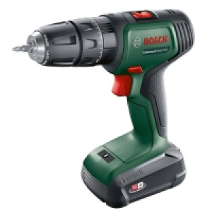 Homebase 1st Gear 0 440rpm / 2nd Gear 1450rp Bosch Universal Impact 18V Combi Drill with 1 x 1.5Ah Batter