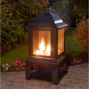 BMStores  Aspen Log Burner with Log Storage Tray