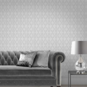 Cassia Wallpaper - Silver